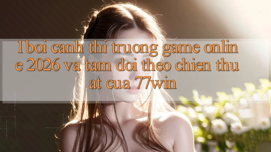 1. Bối Cảnh Thị Trường Game Online 2026 Và Tầm Dõi theo Chiến thuật Của 77win 1. Bối Cảnh Thị Trường Game Online 2026 Và Tầm Dõi theo Chiến thuật Của 77win