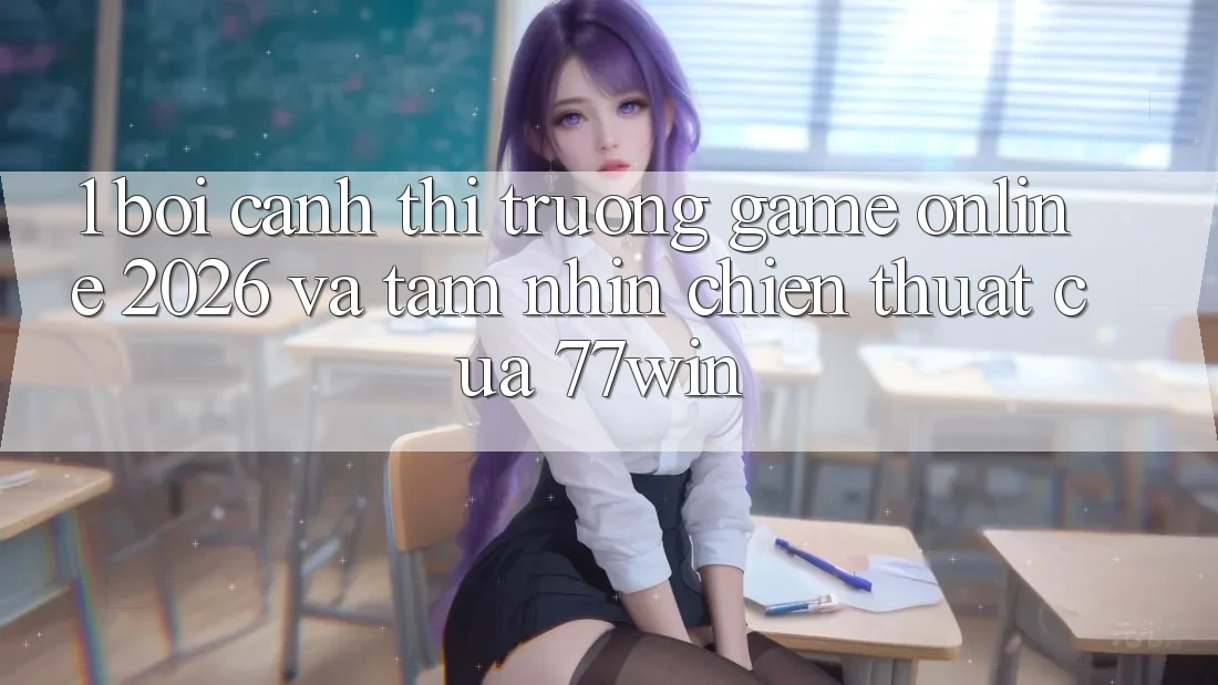 1. Bối Cảnh Thị Trường Game online 2026 Và Tầm Nhìn Chiến thuật Của 77win