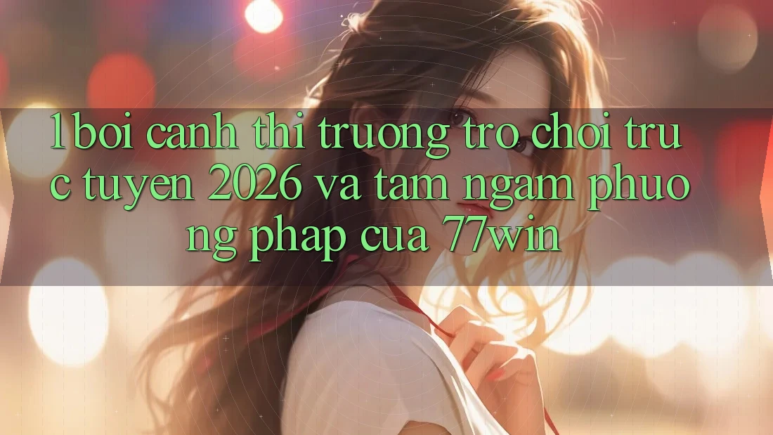 1. Bối Cảnh Thị Trường Trò chơi trực tuyến 2026 Và Tầm Ngắm Phương pháp Của 77win