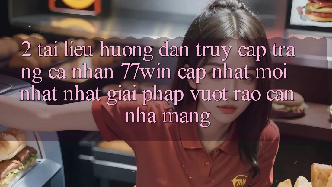 2. Tài liệu hướng dẫn Truy cập trang cá nhân 77win Cập Nhật Mới nhất Nhất – Giải Pháp Vượt Rào Cản Nhà Mạng