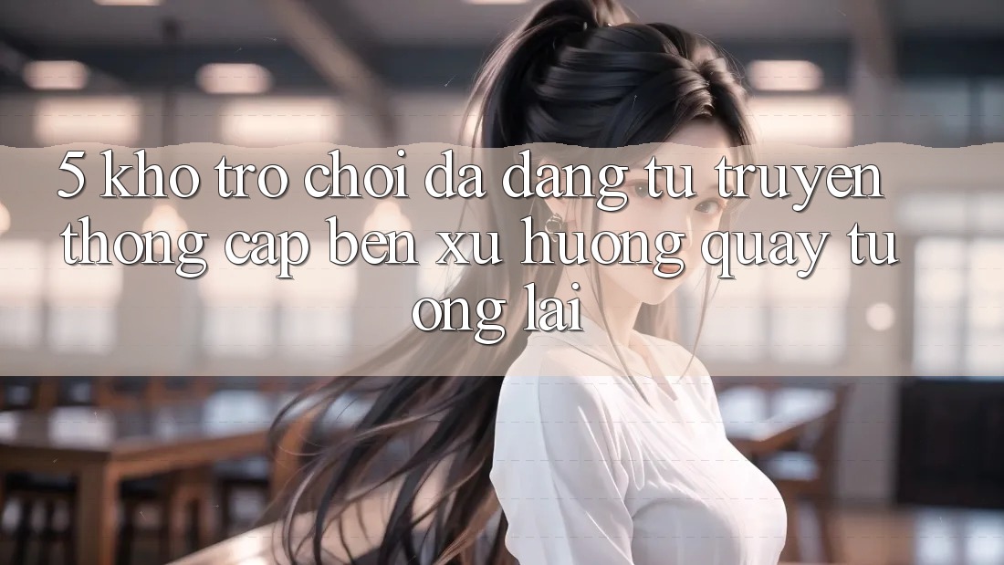 5. Kho Trò Chơi Đa Dạng: Từ Truyền Thống Cập bến Xu Hướng Quay tương lai