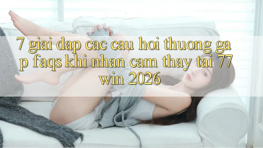 7. Giải Đáp Các Câu Hỏi Thường Gặp (FAQs) Khi Nhận cảm thấy Tại 77win 2026