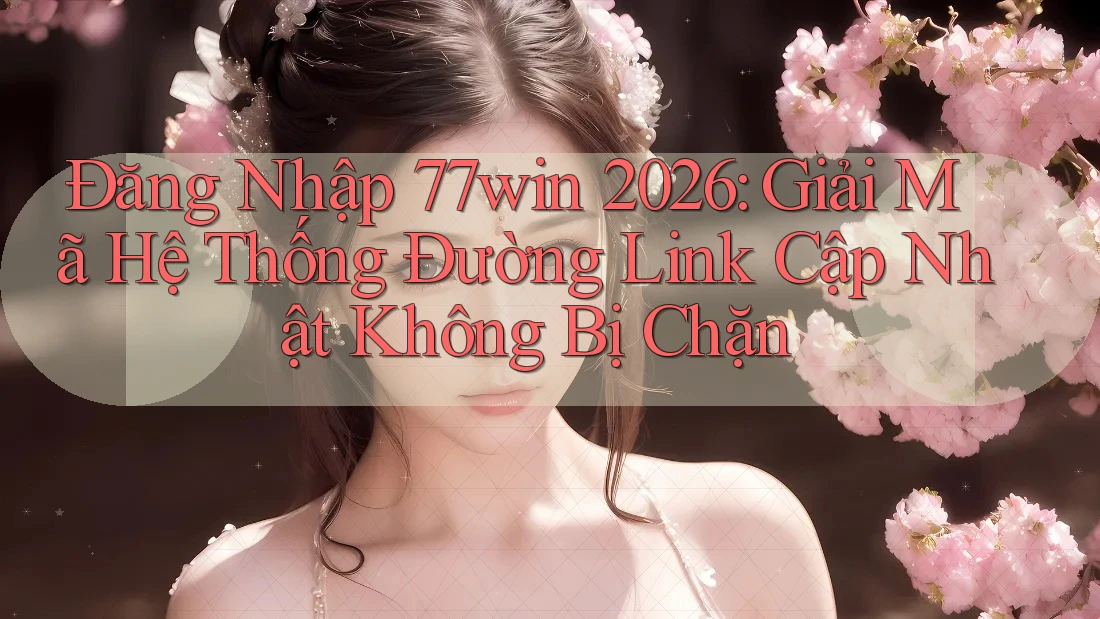 Đăng Nhập 77win 2026: Giải Mã Hệ Thống Đường Link Cập Nhật Không Bị Chặn Đăng Nhập 77win 2026: Giải Mã Hệ Thống Đường Link Cập Nhật Không Bị Chặn