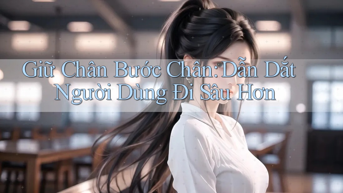 Giữ Chân Bước Chân: Dẫn Dắt Người Dùng Đi Sâu Hơn Giữ Chân Bước Chân: Dẫn Dắt Người Dùng Đi Sâu Hơn