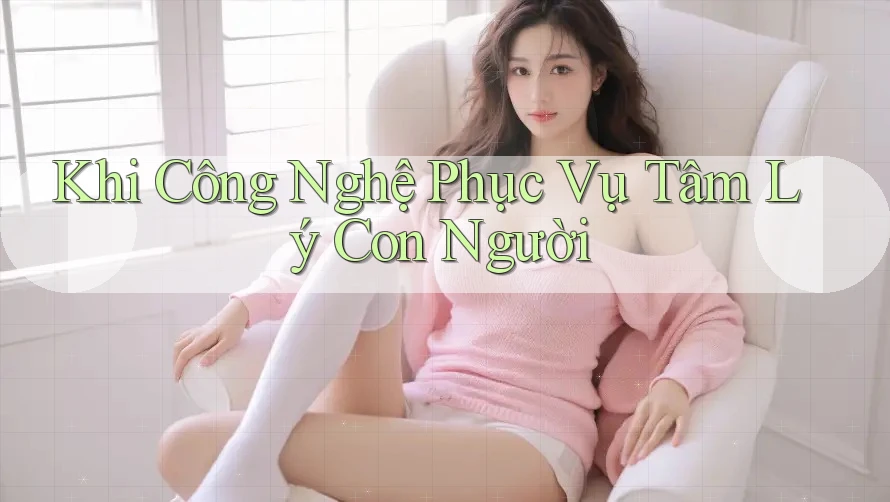 Khi Công Nghệ Phục Vụ Tâm Lý Con Người Khi Công Nghệ Phục Vụ Tâm Lý Con Người