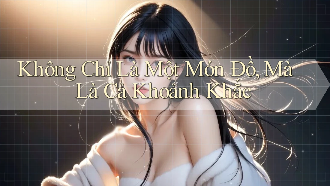 Không Chỉ Là Một Món Đồ, Mà Là Cả Khoảnh Khắc