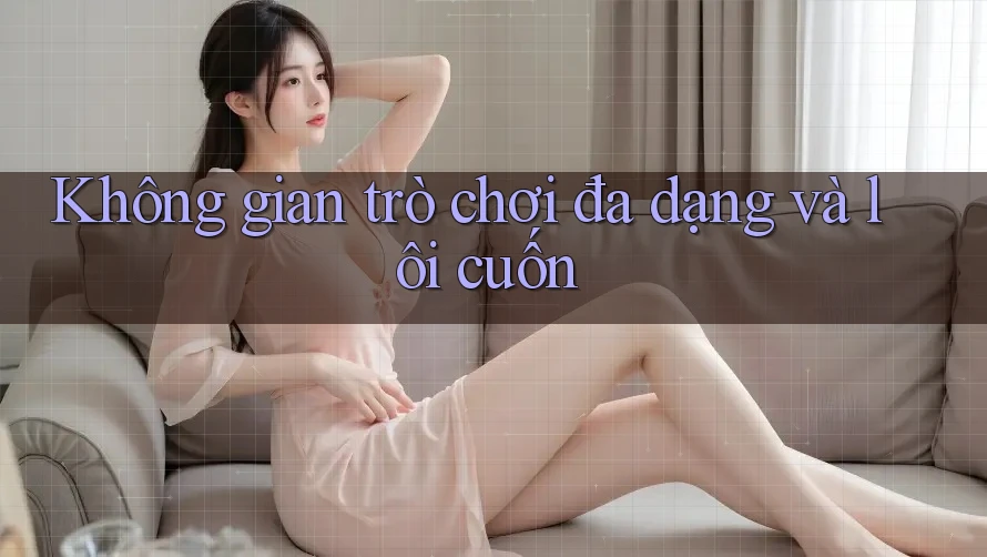 Không gian trò chơi đa dạng và lôi cuốn