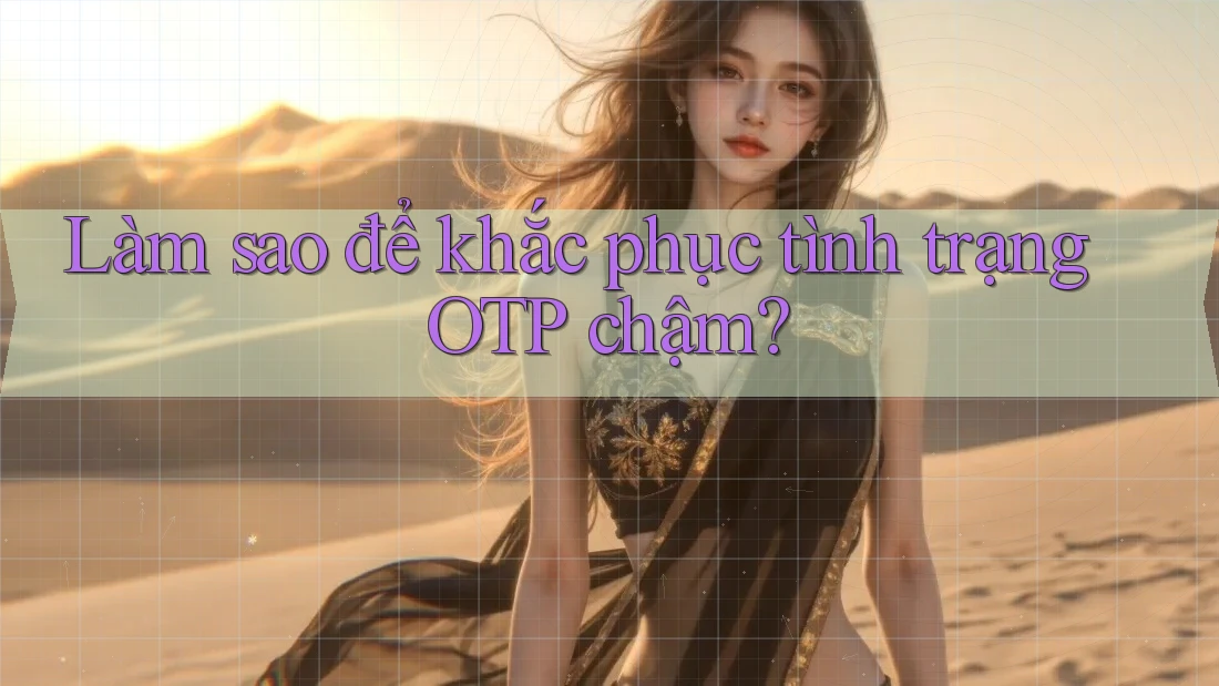 Làm sao để khắc phục tình trạng OTP chậm? Làm sao để khắc phục tình trạng OTP chậm?