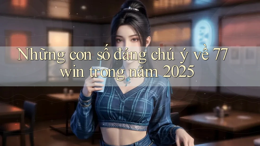 Những con số đáng chú ý về 77win trong năm 2025