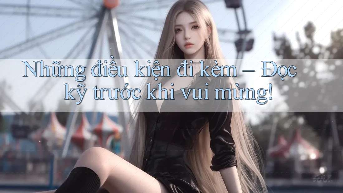 Những điều kiện đi kèm – Đọc kỹ trước khi vui mừng!