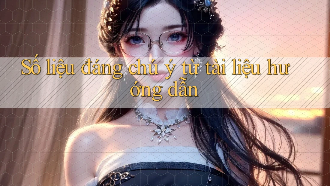 Số liệu đáng chú ý từ tài liệu hướng dẫn Số liệu đáng chú ý từ tài liệu hướng dẫn