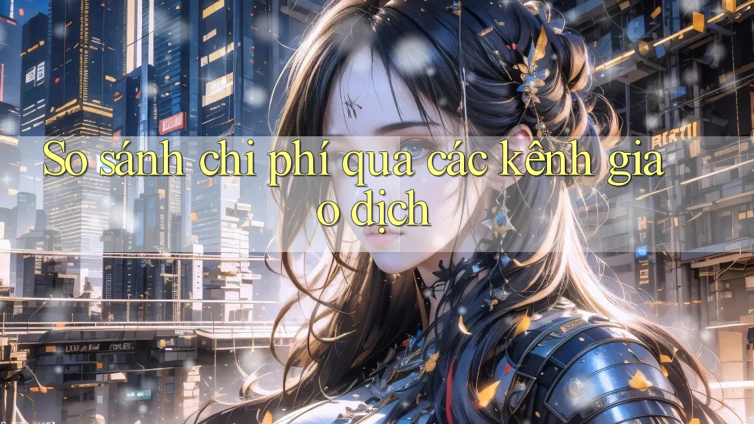 So sánh chi phí qua các kênh giao dịch