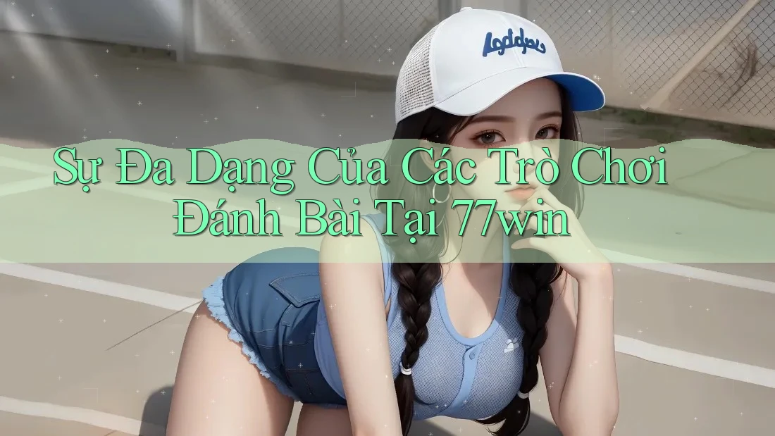 Sự Đa Dạng Của Các Trò Chơi Đánh Bài Tại 77win
