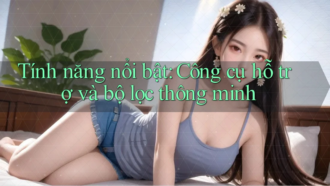 Tính năng nổi bật: Công cụ hỗ trợ và bộ lọc thông minh