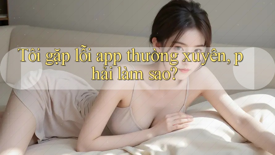 Tôi gặp lỗi app thường xuyên, phải làm sao? Tôi gặp lỗi app thường xuyên, phải làm sao?
